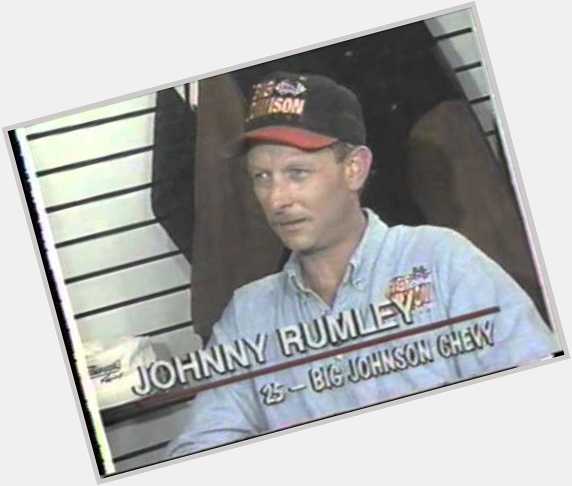 Happy 60th Birthday to 2 time NASCAR Busch Grand National Series race winner Johnny Rumley  