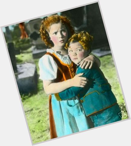 Happy birthday Johnny Russell, child actor of the 30s, 82 today; pictured with Shirley Temple in The Blue Bird 