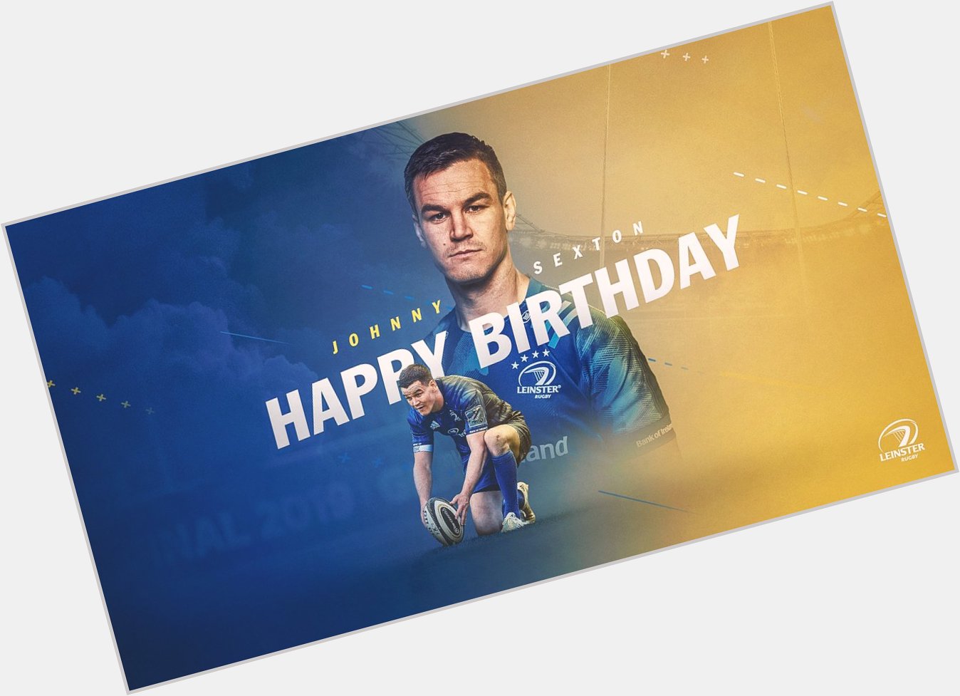 Happy birthday to the and legend Johnny Sexton  