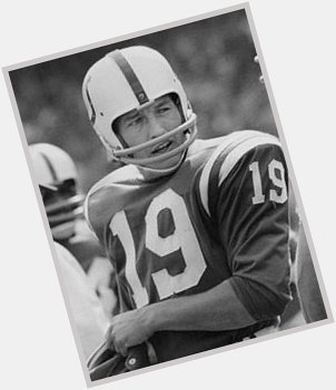 Johnny Unitas of the Baltimore Colts would have been 84 today. 

Happy Birthday, John! 