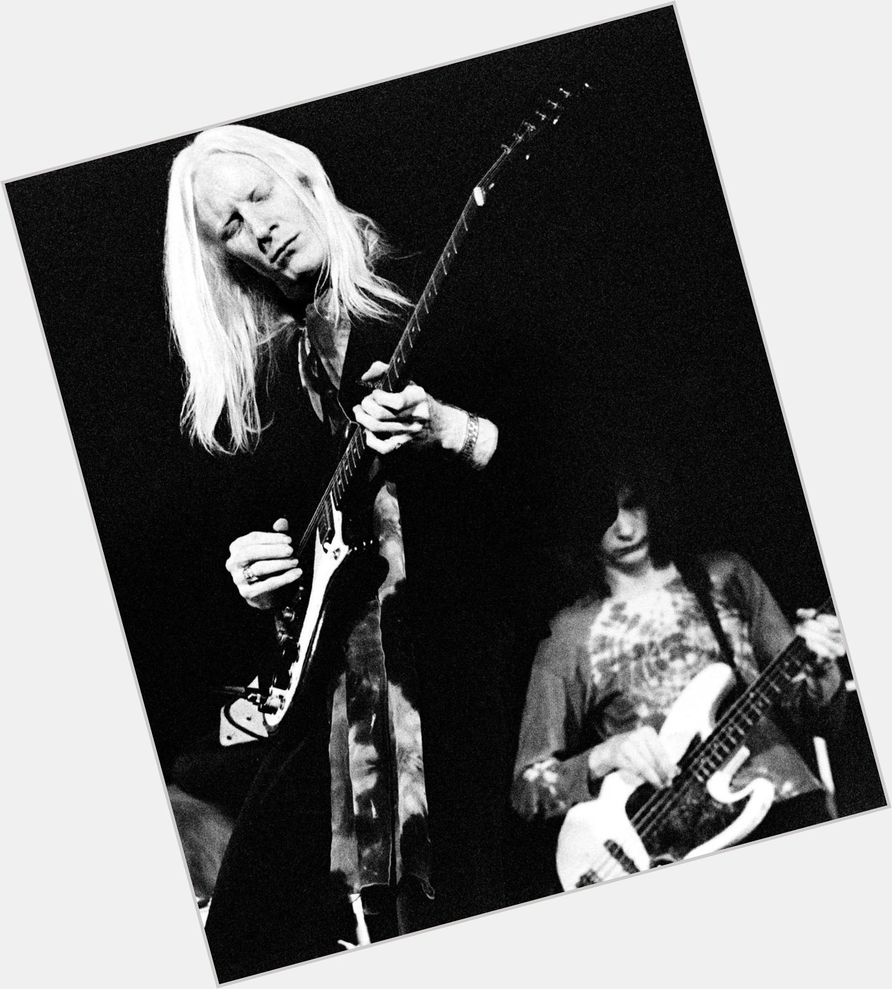 Happy Birthday to legendary guitarist Johnny Winter, he would have been 75 years old. 