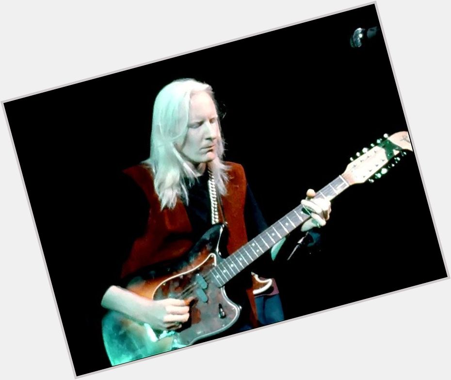 Happy Birthday to Johnny Winter! Johnny played on Day 3 at midnight until 1:10am 
