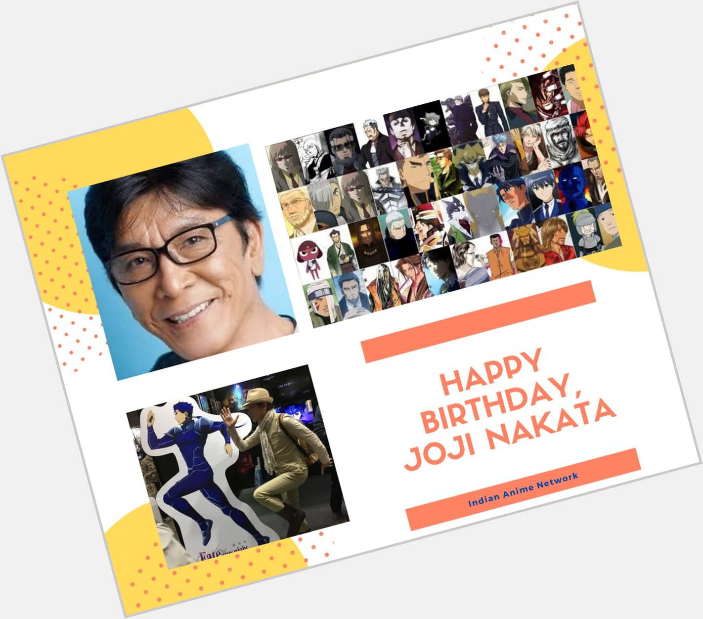 Happy Birthday, Joji Nakata  