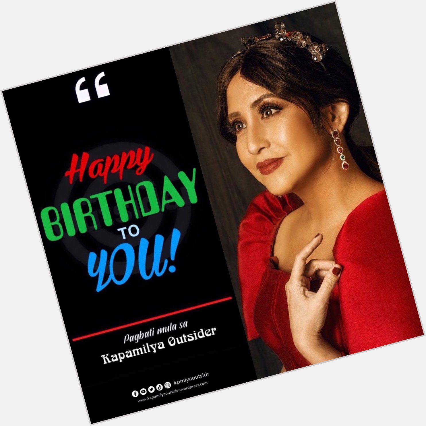 Here s to another year filled with genuine happiness and great surprises Happy birthday, Ms. Jolina Magdangal! 