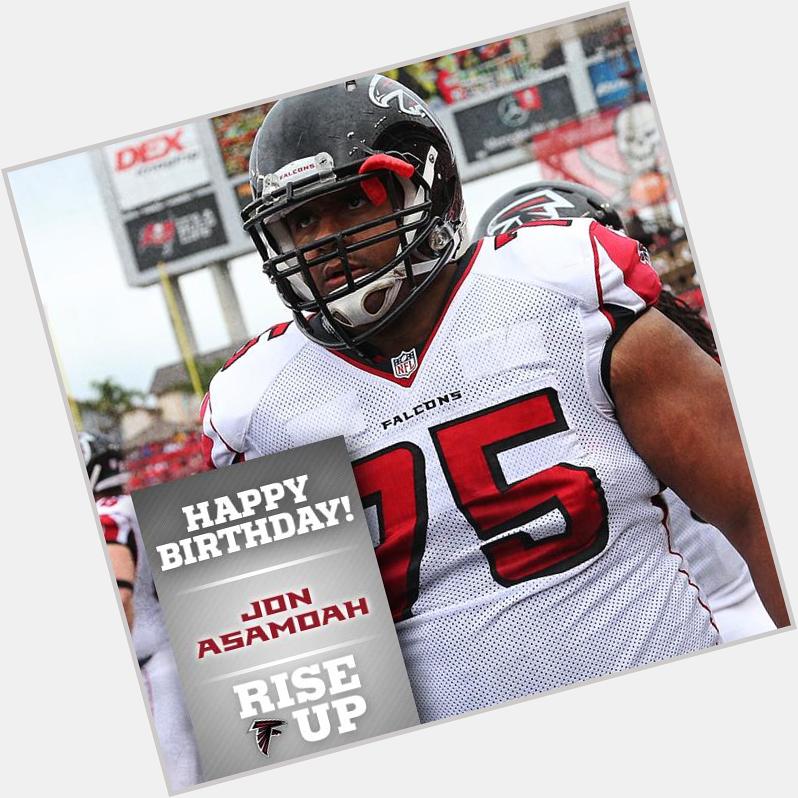 Happy birthday to Falcons guard Jon Asamoah! 