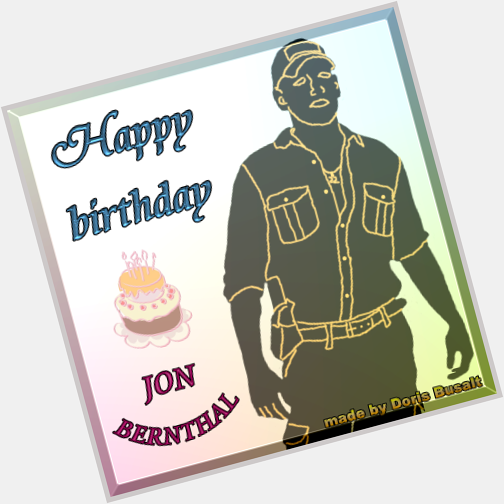 Happy birthday to Jon Bernthal. 
