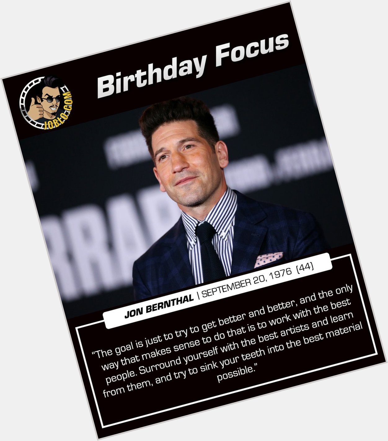 Happy 44th birthday to Jon Bernthal! 