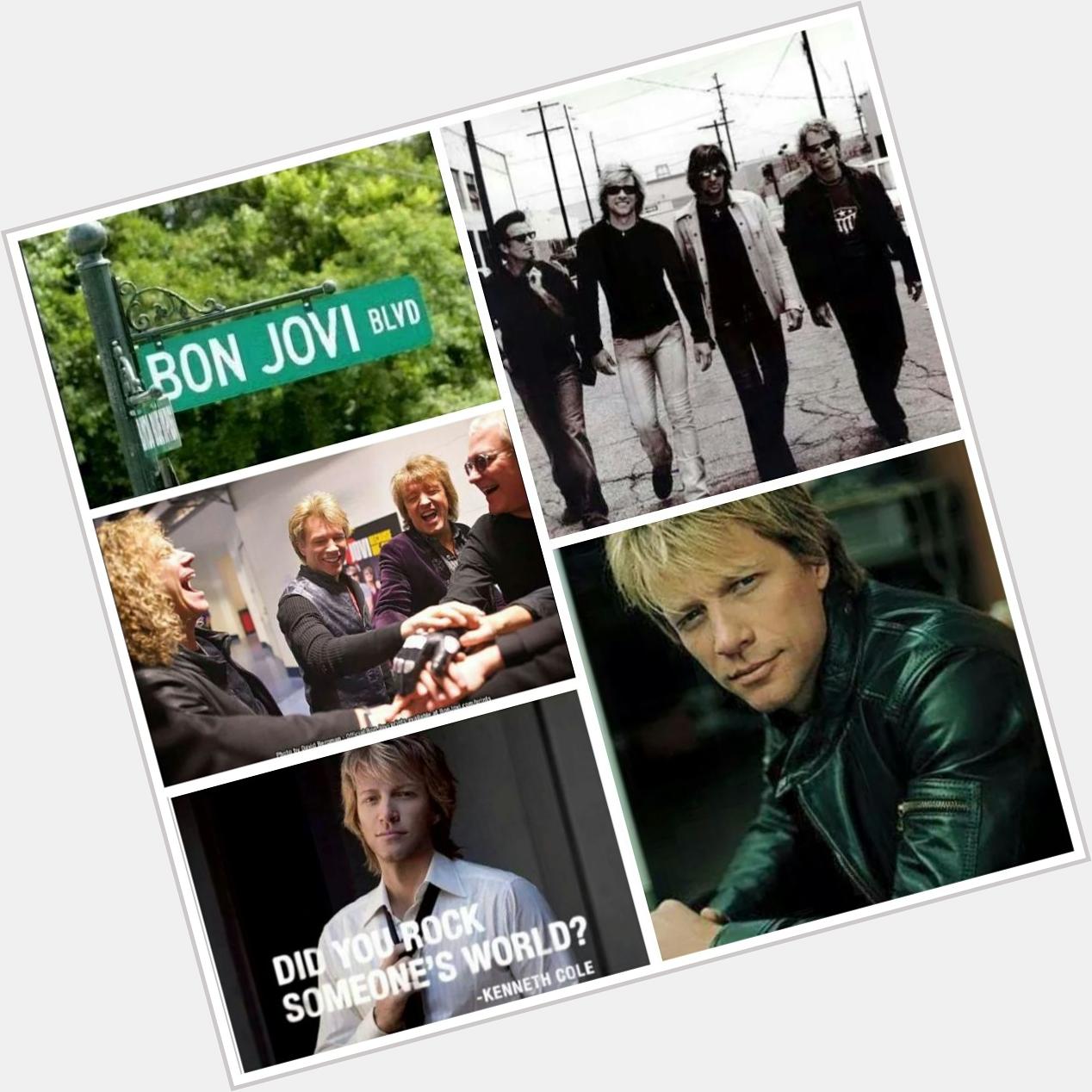 Happy birthday to Jon Bon Jovi 