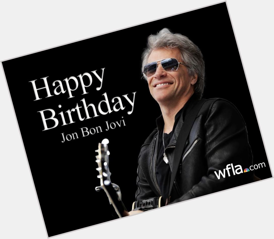 Join us in wishing a happy birthday to rocker Jon Bon Jovi who turns 59 today!  