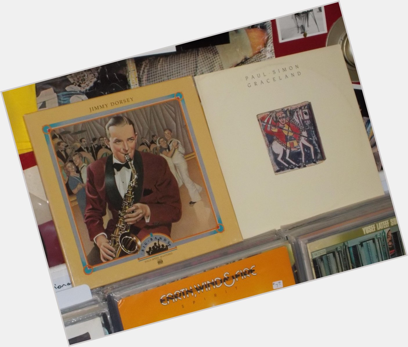 Happy Birthday to the late Bob Eberly of Jimmy Dorsey Band and Jon Faddis who played on this Paul Simon lp 