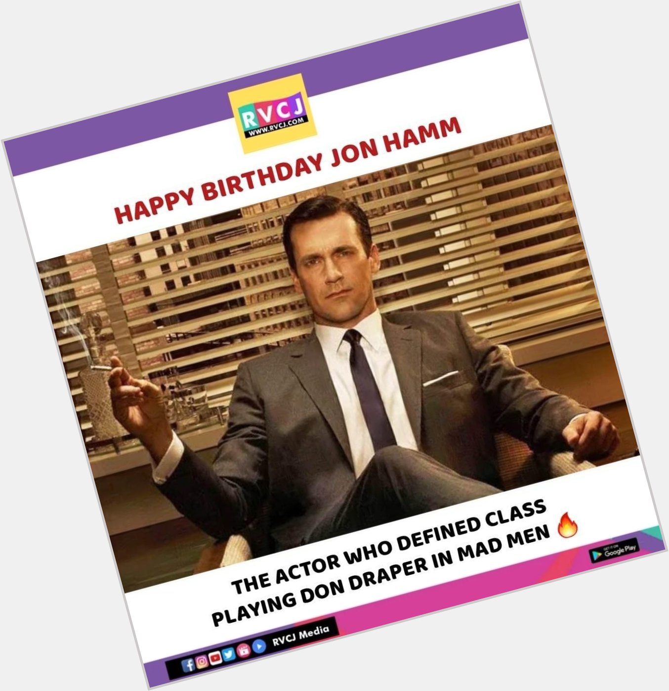 Happy Birthday Jon Hamm!     