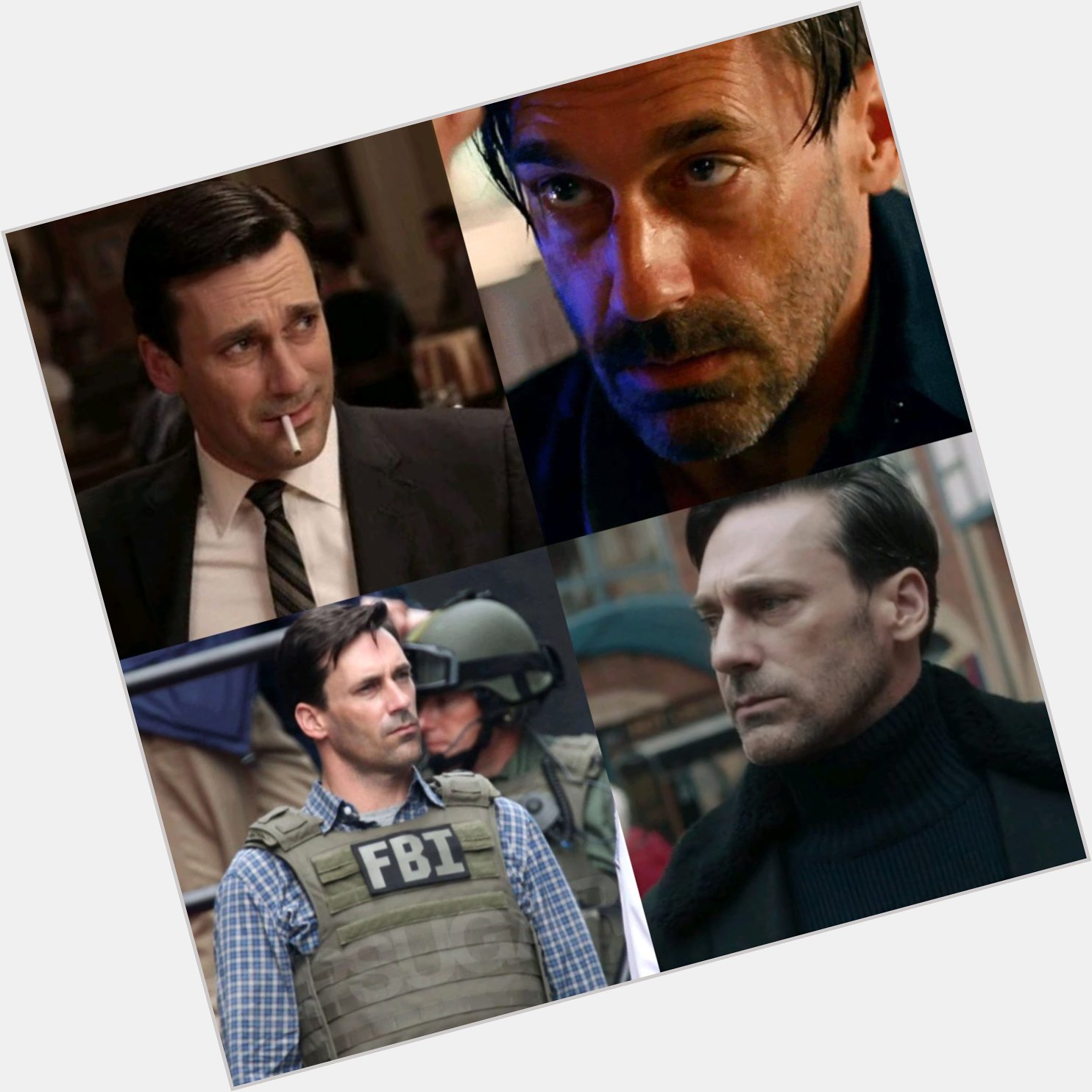 Happy birthday to Jon Hamm known as \Don Draper\ who turns 52 years today. 