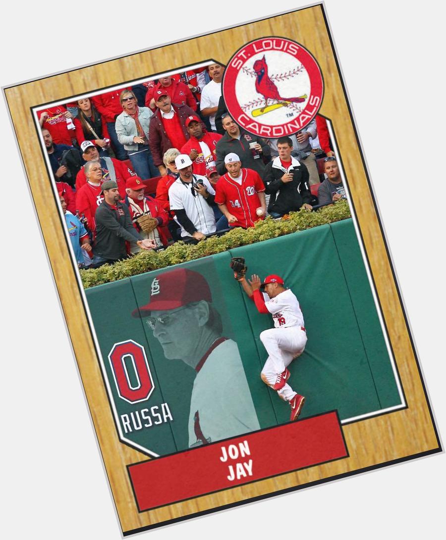 Happy 30th birthday to Cardinal outfielder Jon Jay 
