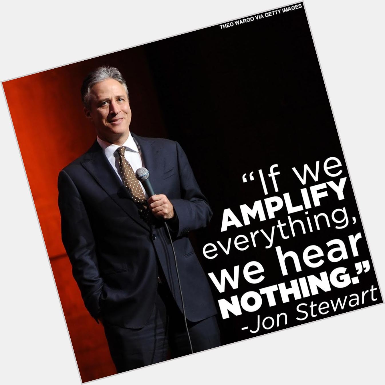 Happy Birthday, Jon Stewart! Thank you for sharing your humor and your wisdom with us all 
