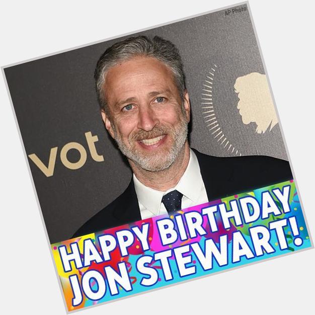 Happy 55th Birthday, Jon Stewart! 