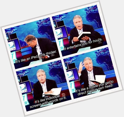 Happy birthday to comedian Jon Stewart! Not only is he funny, but he\s an avid reader! 
