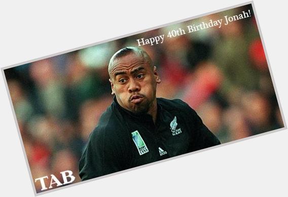 Happy 40th Birthday to All Blacks legend Jonah Lomu. 