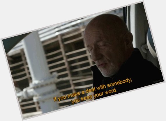 Happy Birthday Jonathan Banks, the man who portrayed my most favorite TV character of all time. 