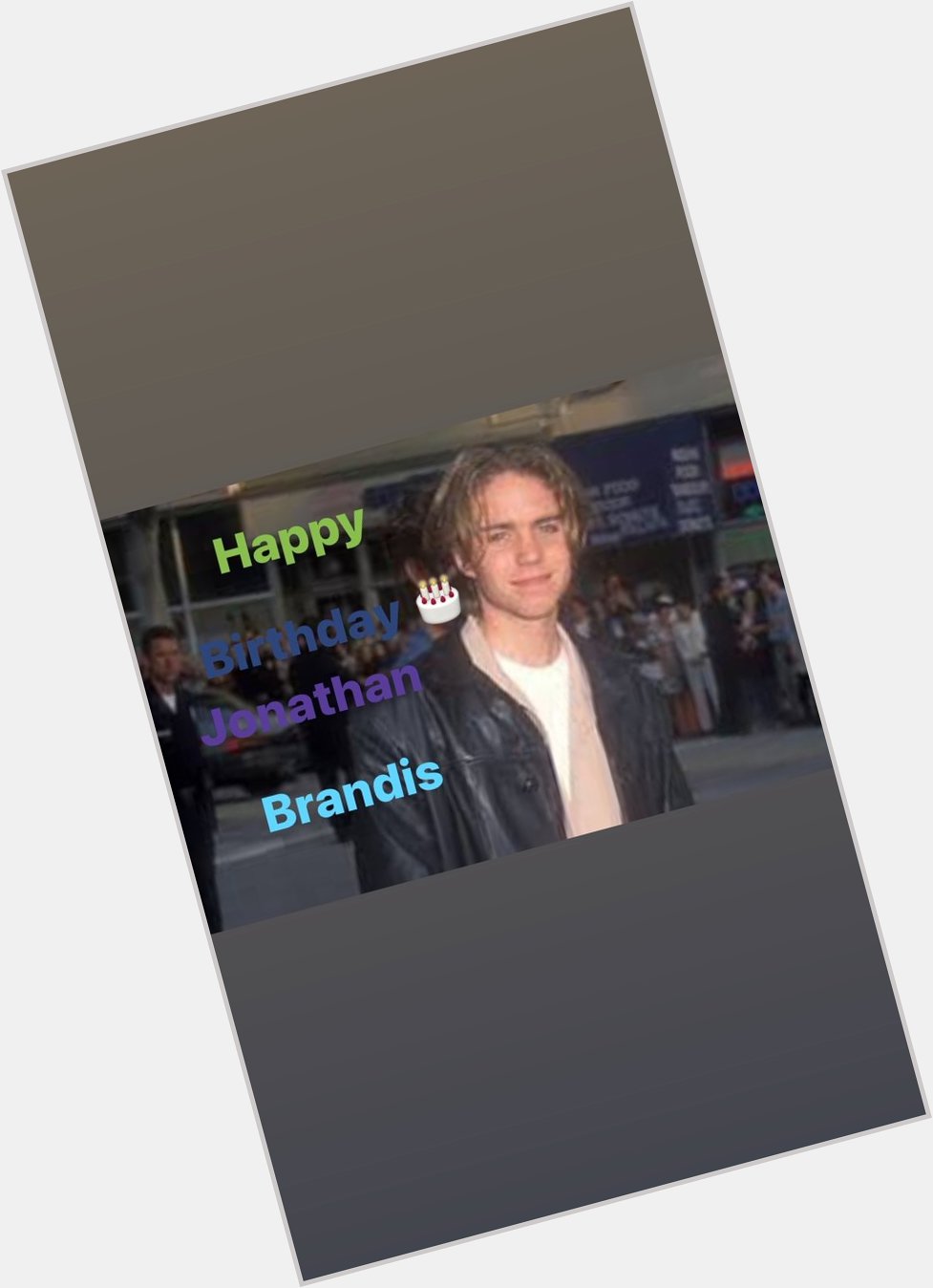 Happy birthday Jonathan Brandis R.I.P Jonathan Brandis 