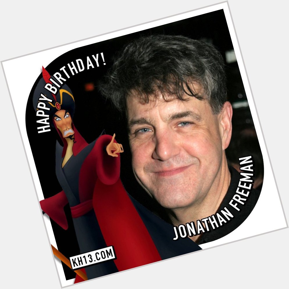  Happy 68th Birthday to Jonathan Freeman, the original voice of Jafar!

 