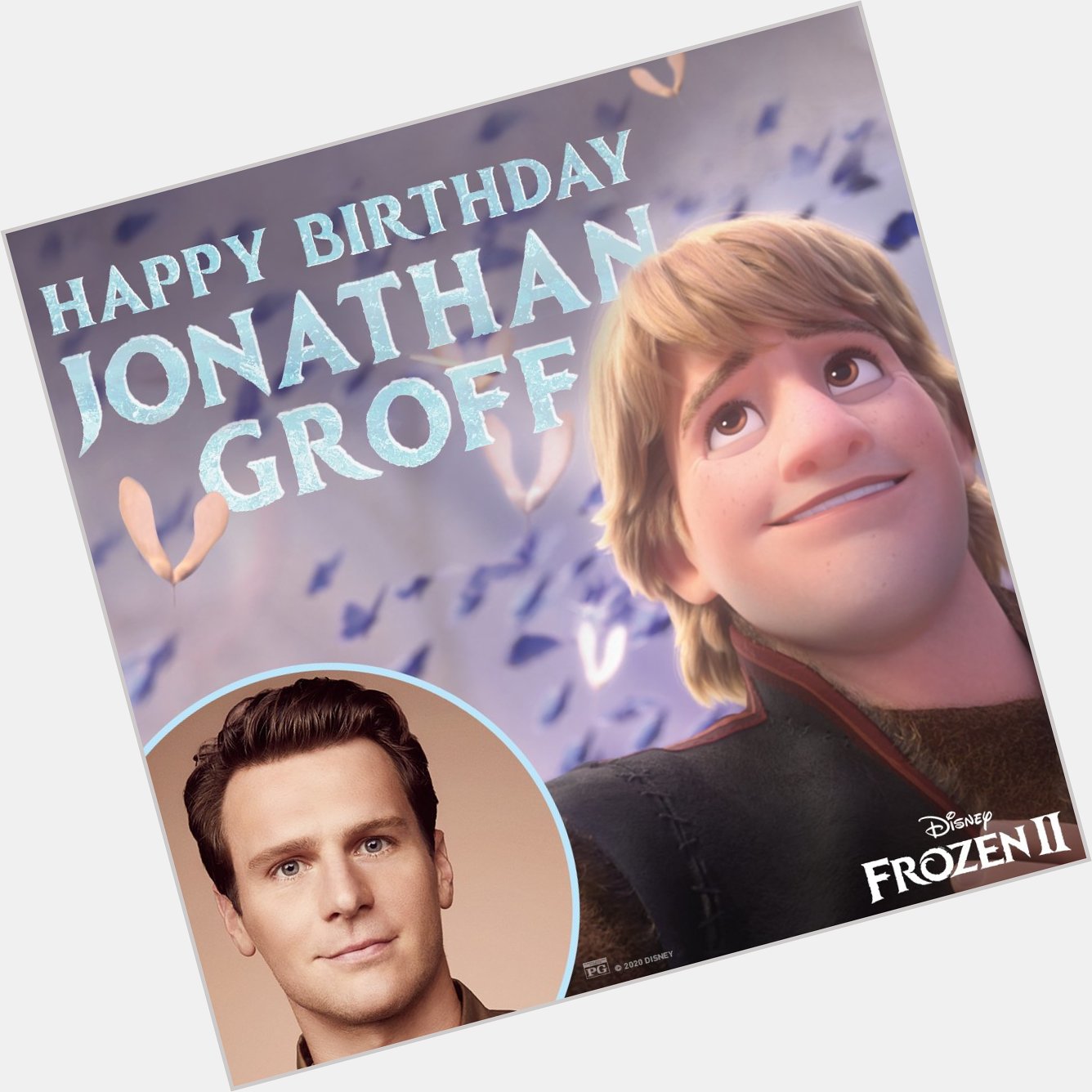 Happy birthday Jonathan Groff! 