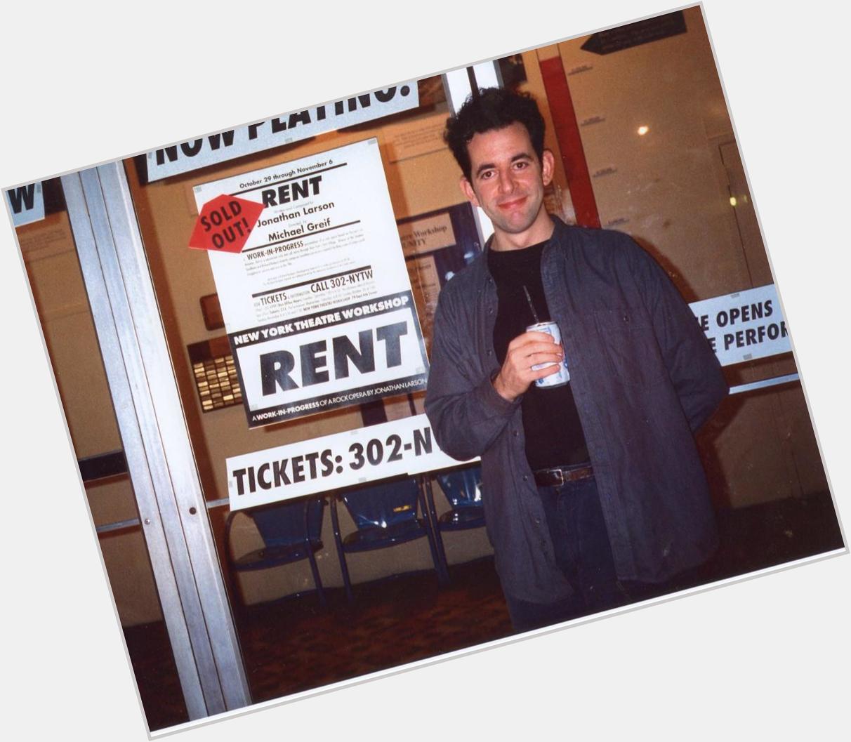 Happy Birthday in heaven to the musical theatre legend Jonathan Larson ! 