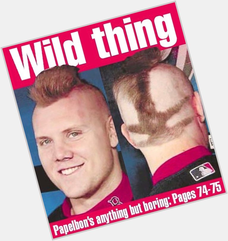 Happy Birthday to Jonathan Papelbon! This hair cut was from a bet he had with 