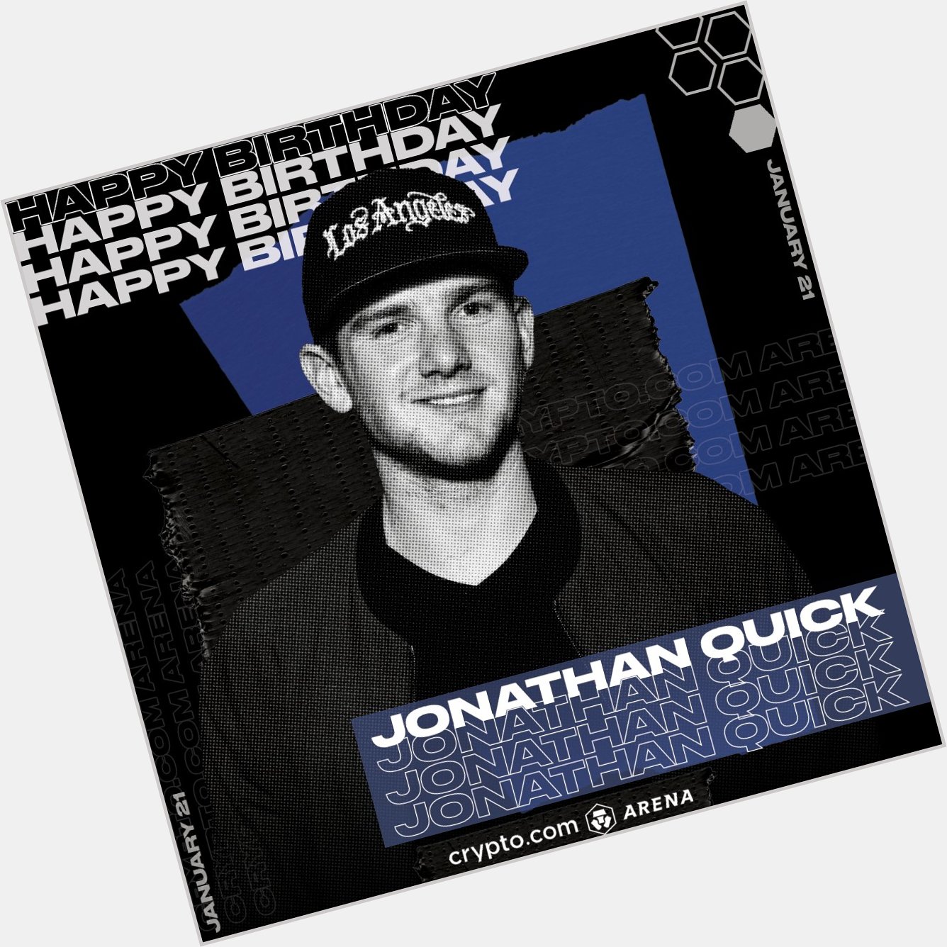 Happy Birthday to the LA Kings very own, Jonathan Quick!   