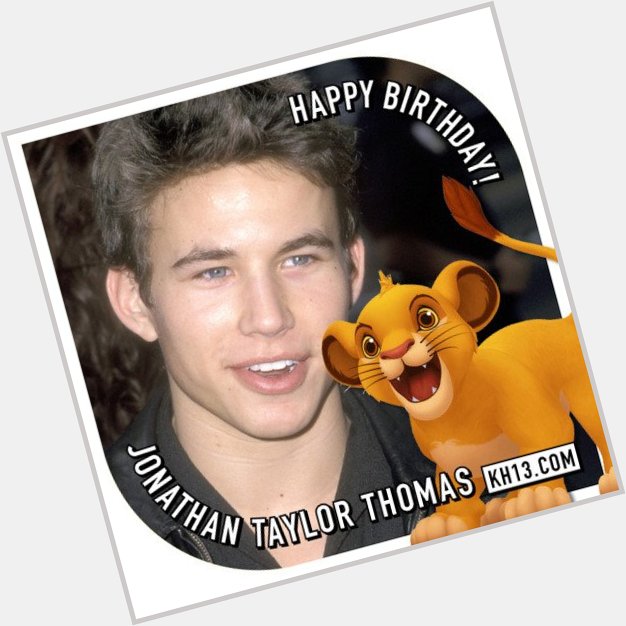 Happy 36th birthday to Jonathan Taylor Thomas (born September...  