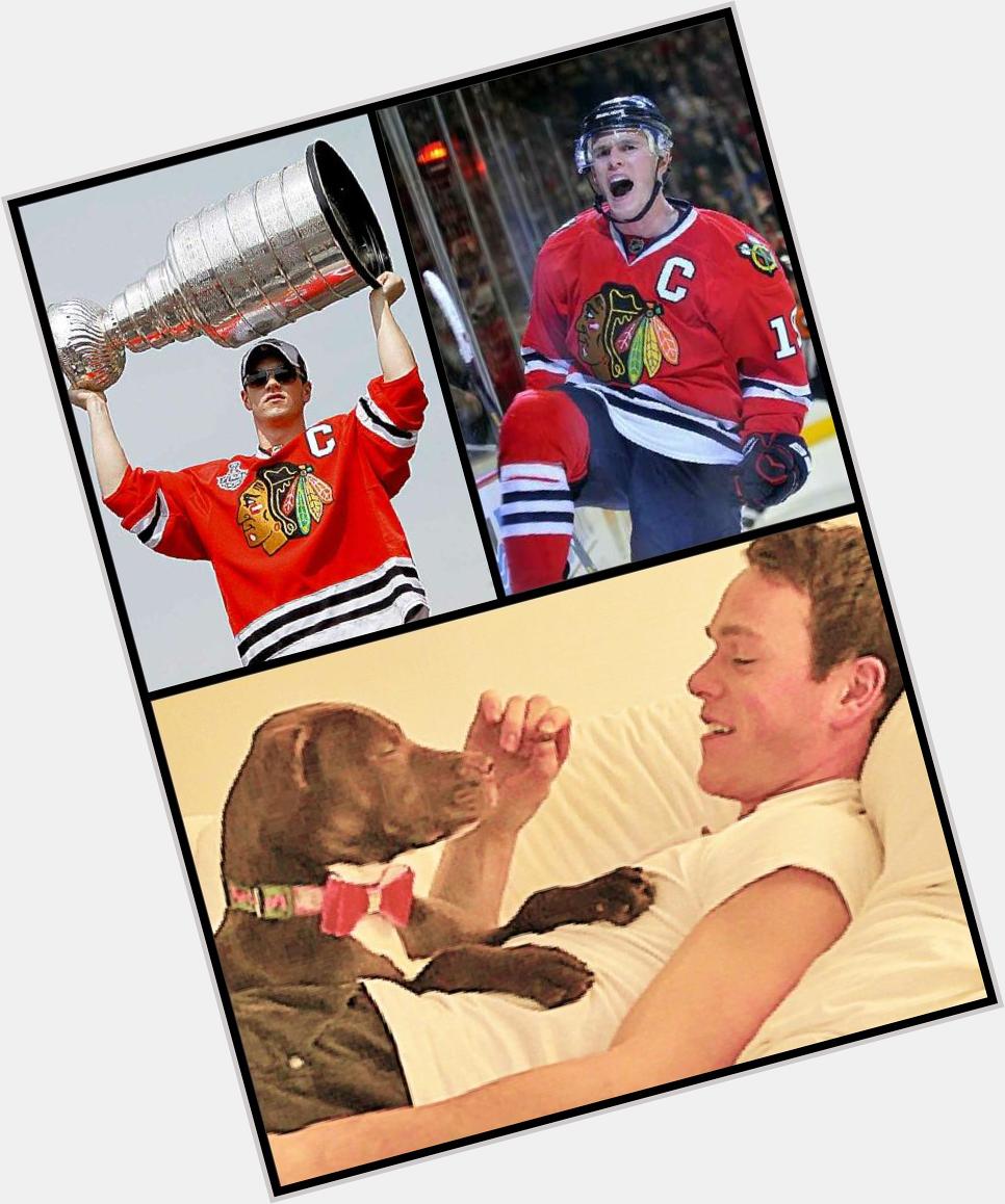 Happy Birthday to the best captain, Mr. Jonathan Toews. Thank you,  