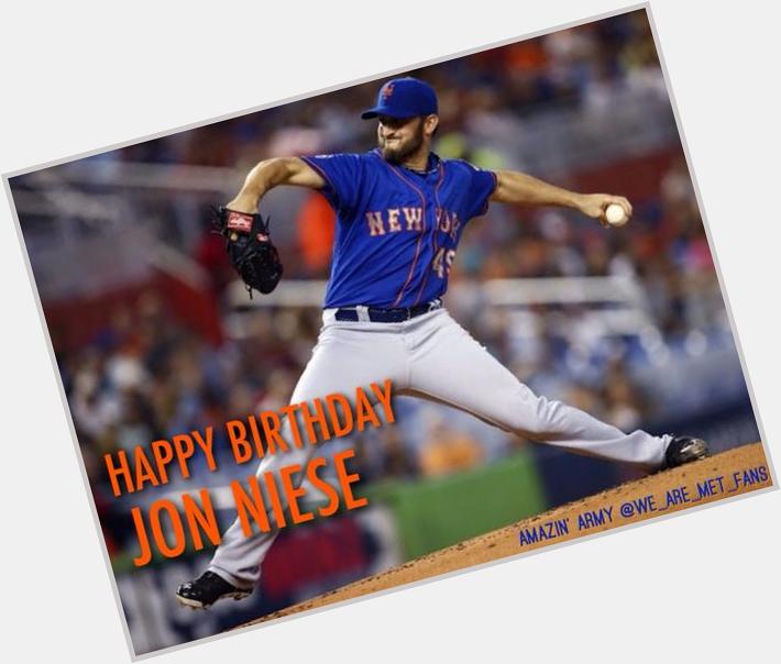 Happy Birthday to Mets southpaw Jonathon Niese! Jon turns 28 today. 