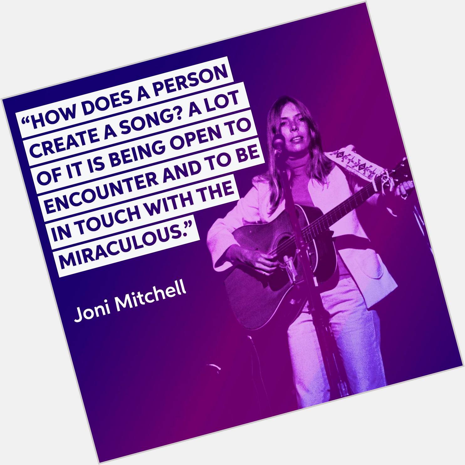  Happy Birthday to the great songwriter and painter, Joni Mitchell! 