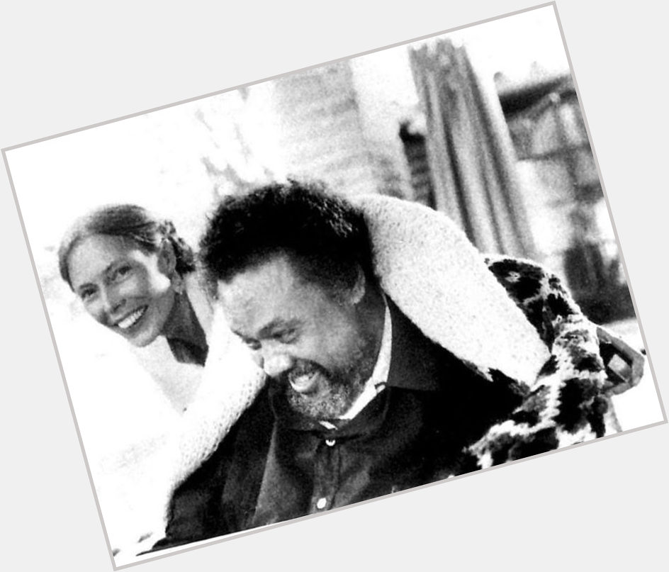 Yes, happy birthday Joni Mitchell, here pictured with Charles Mingus  