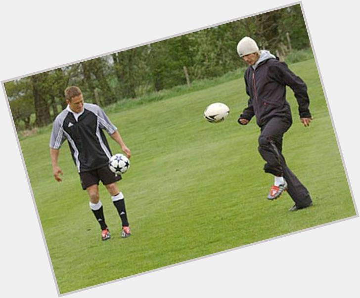  - Happy Birthday to Jonny Wilkinson. Remember when he had a kick about in the park with Becks! 