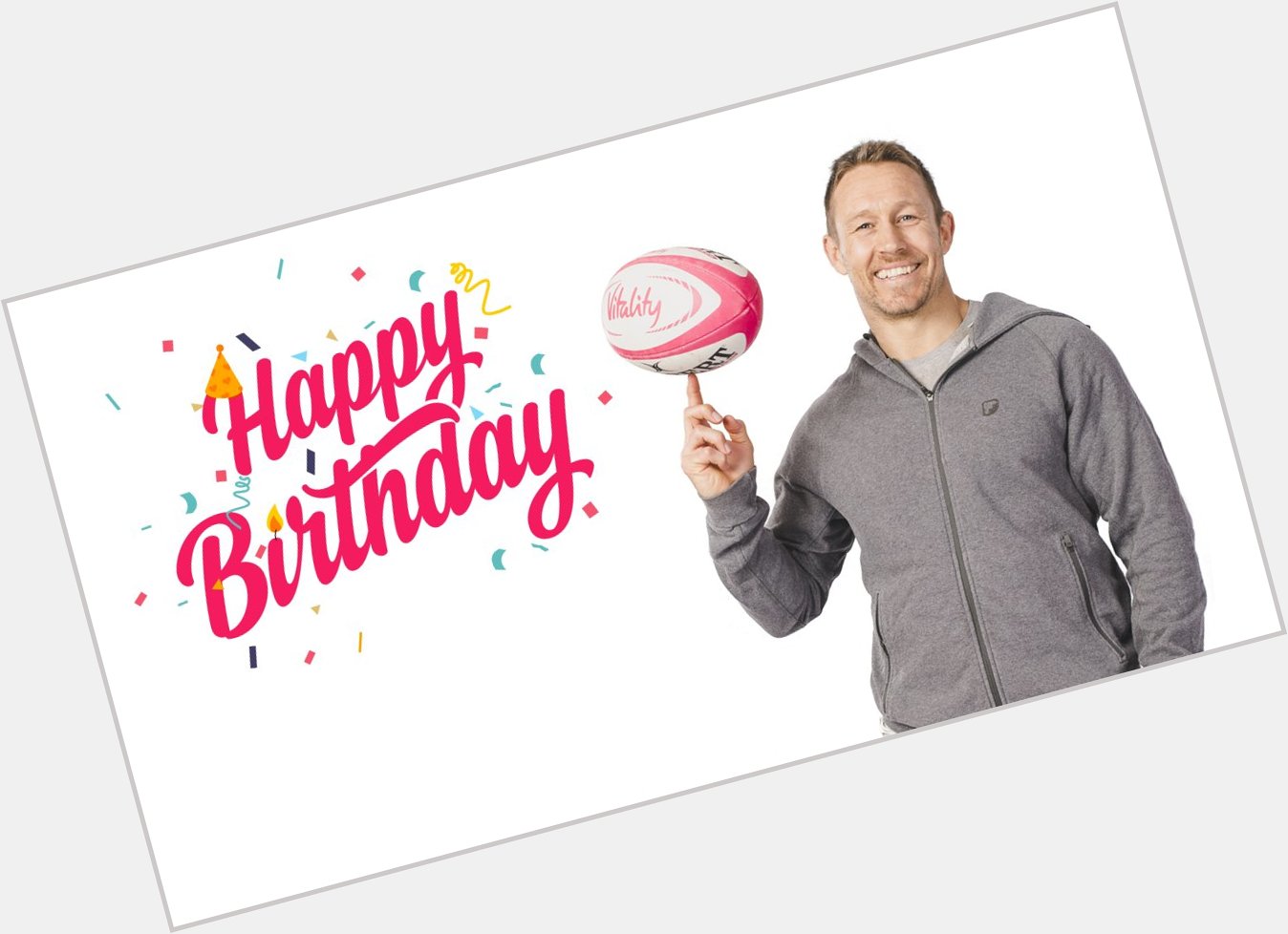 Happy Birthday Jonny Wilkinson from all of us at Vitality. Leave your birthday wishes for  . 
