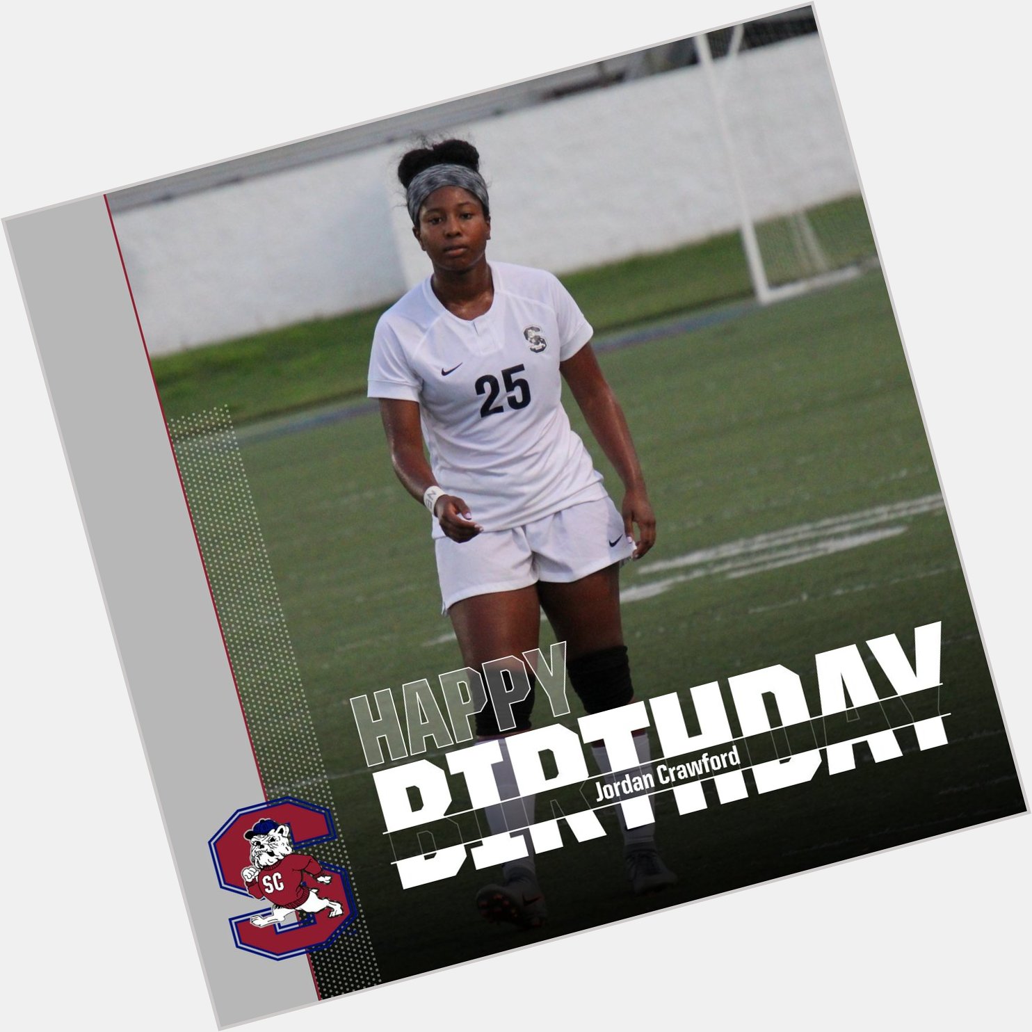 Happy Birthday Women\s Soccer Jordan Crawford!!   