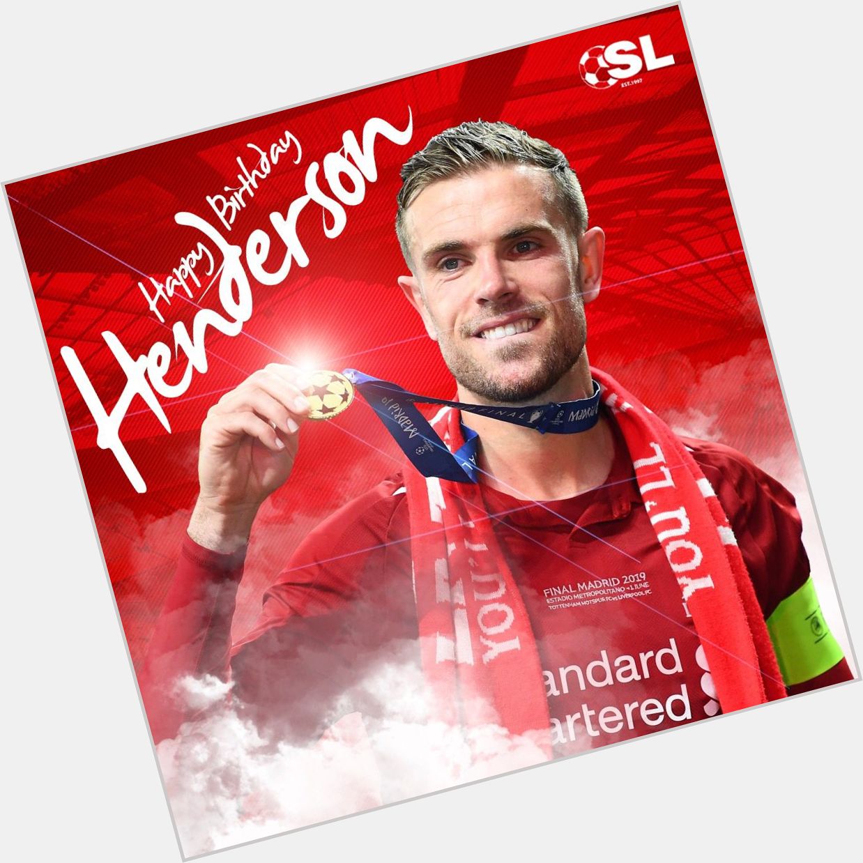 Happy Birthday to Liverpool captain, Jordan Henderson! 