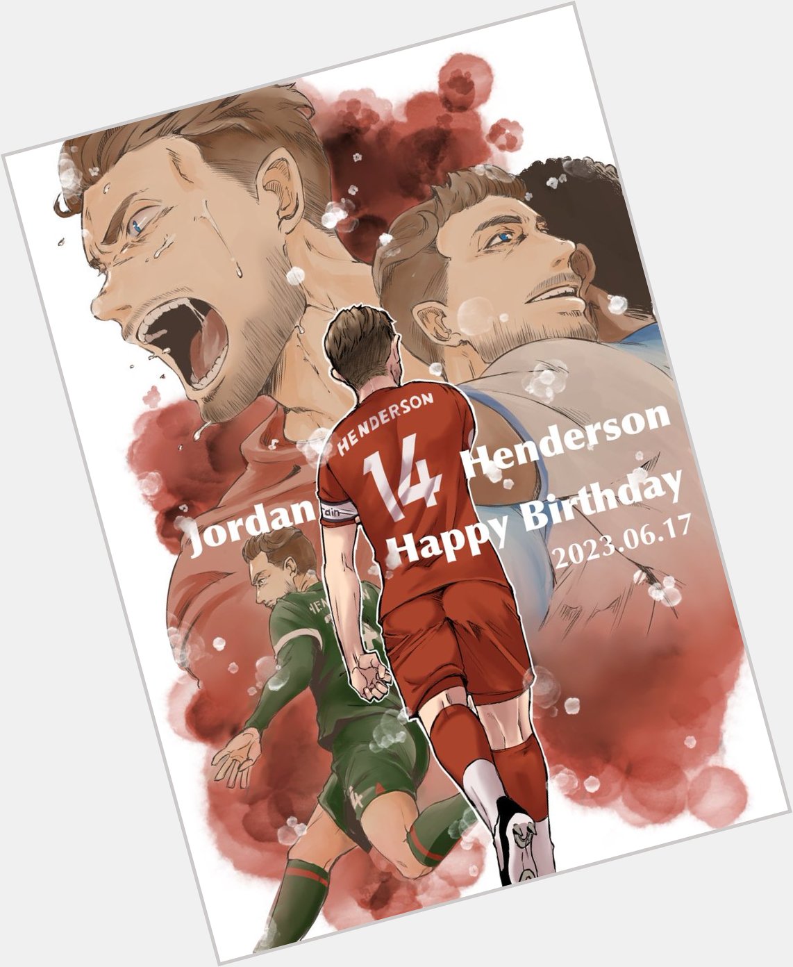 Happy 33rd Birthday to reds skipper,Jordan Henderson!!!     I sincerely wish for your happiness  