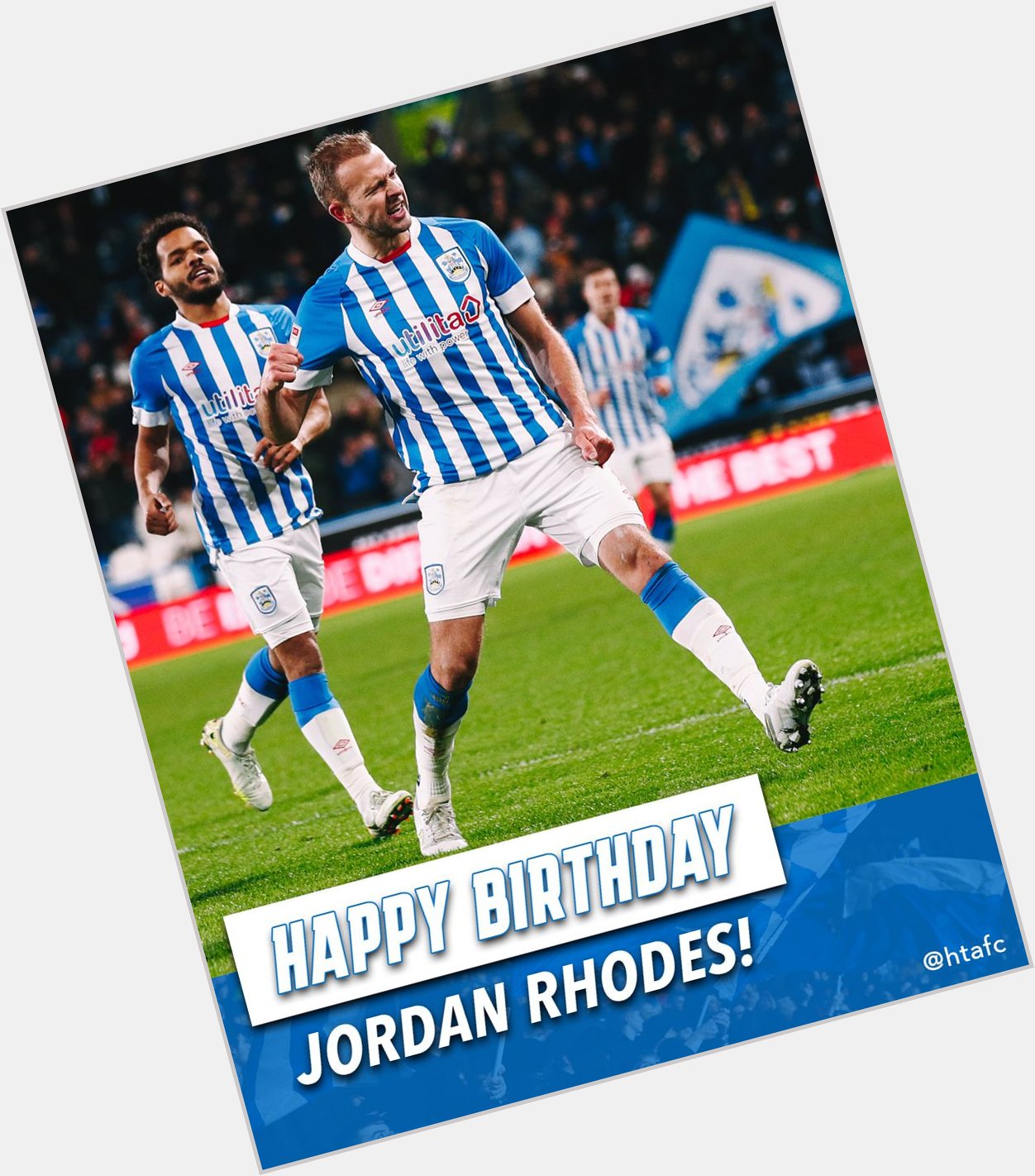  Happy Birthday to the one and only Jordan Rhodes!

We hope you have a brilliant day celebrating  