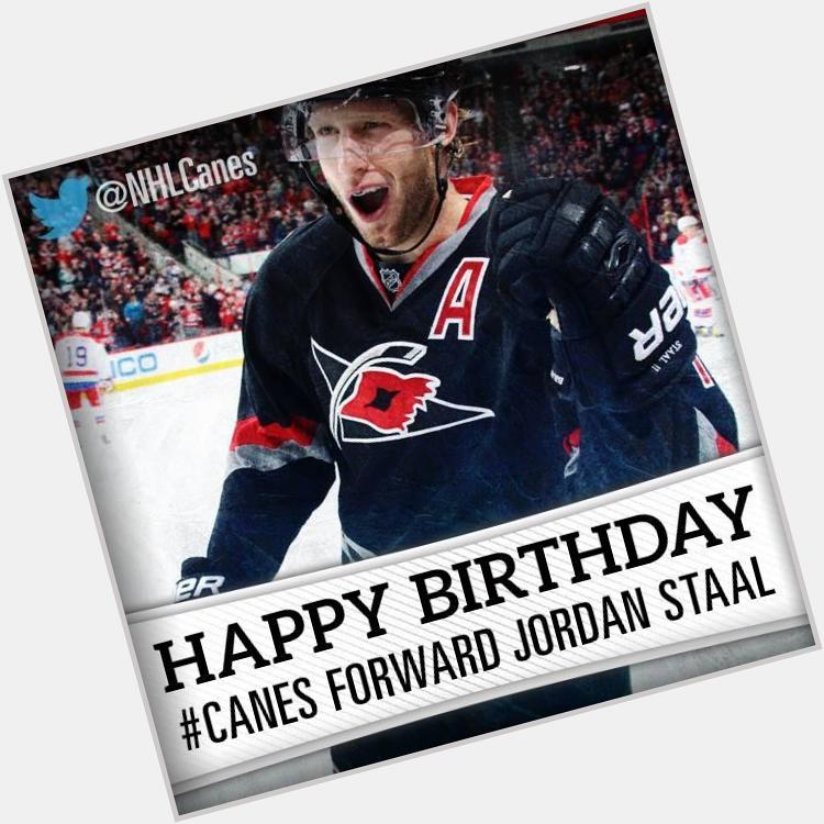 Happy 26th birthday, Jordan Staal!    (cc: 