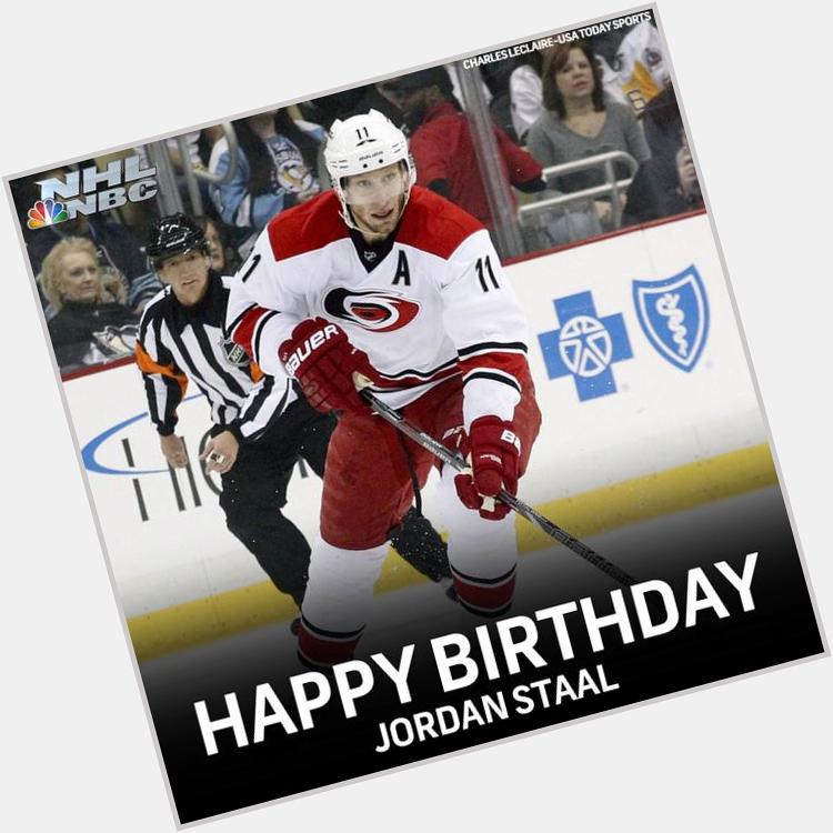 Happy Birthday Jordan Staal! 