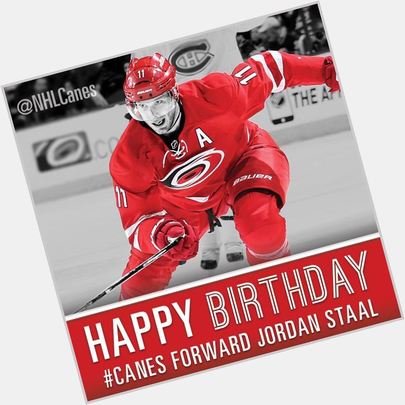 Help the wish Jordan Staal a Happy Birthday! 