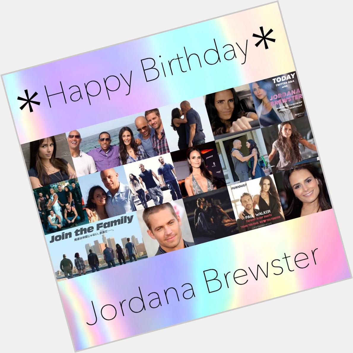 Happy Birthday Jordana Brewster     