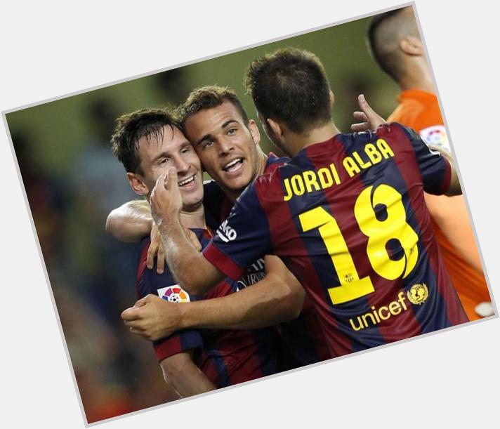 Happy 26th Birthday Jordi Alba!\" 