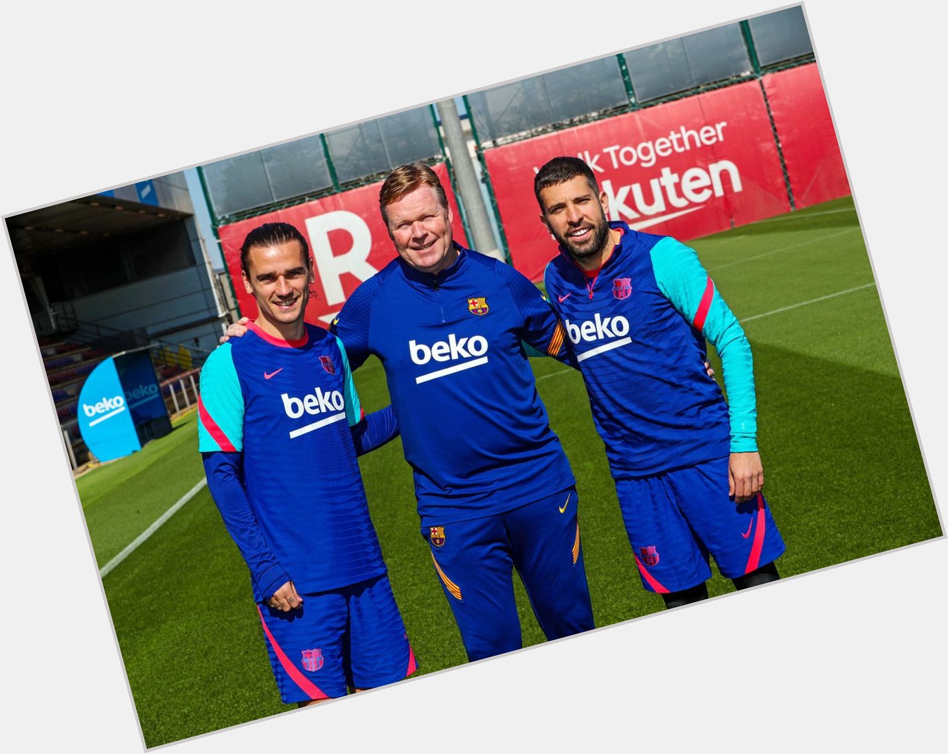 Happy birthday to Barcelona trio Jordi Alba, Antoine Griezmann and Ronald Koeman      
