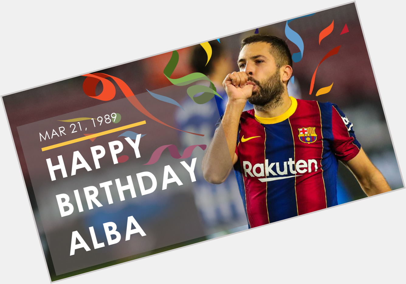 Happy 32nd birthday Celebrate the big day with a 2014 Futera Unique Alba card:  