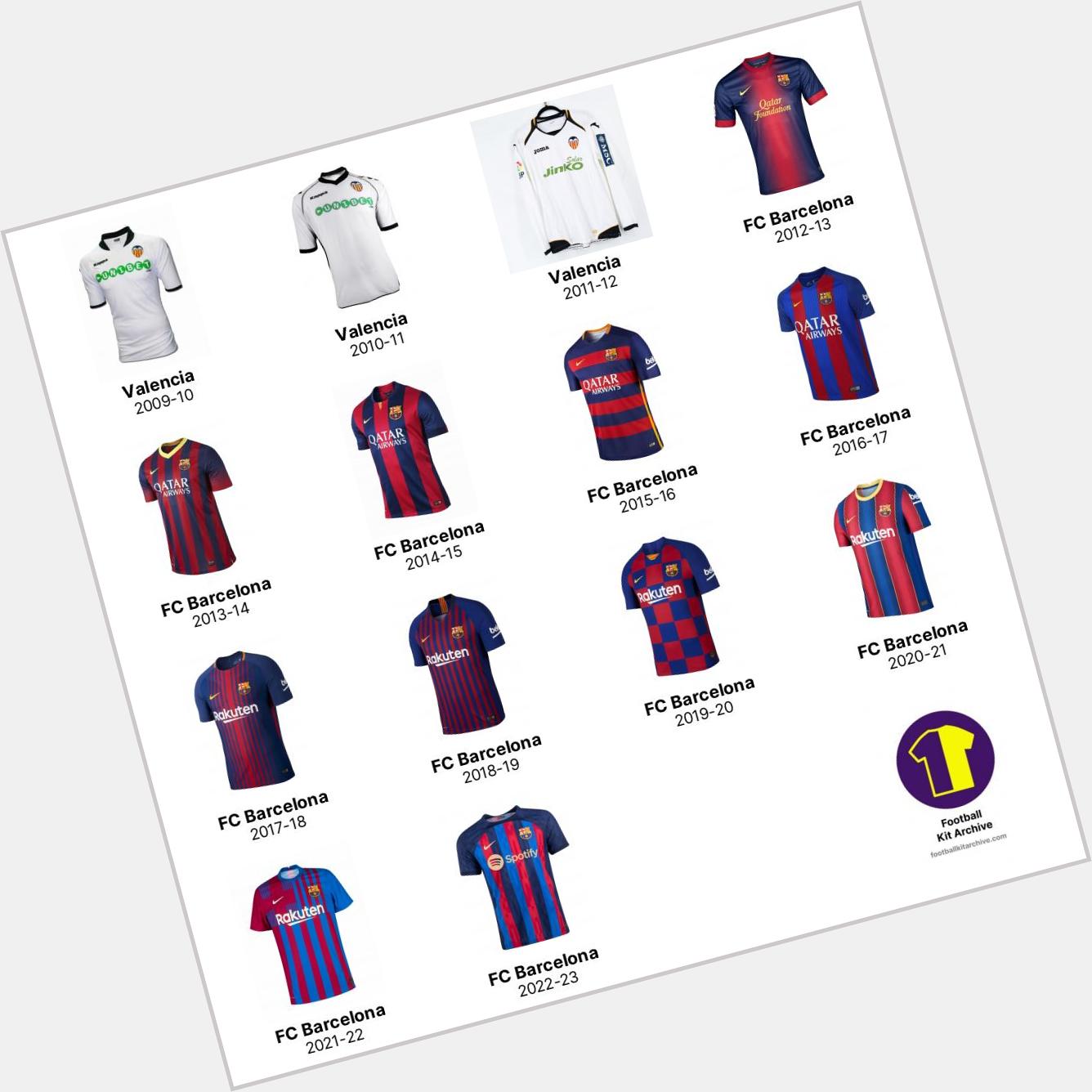  Happy Birthday, Jordi Alba - Here\s his Career in Shirts

Which one\s your favorite?  