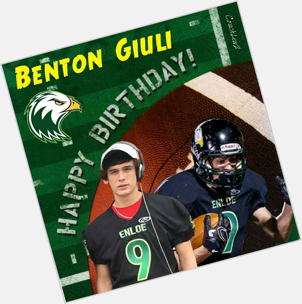 Happy Birthday to our own Benton Giuli a.k.a Jordy Nelson  