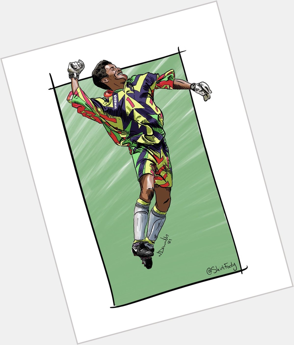 Happy Birthday Jorge Campos!!
Has there ever been a more flamboyant goalkeeper?? 