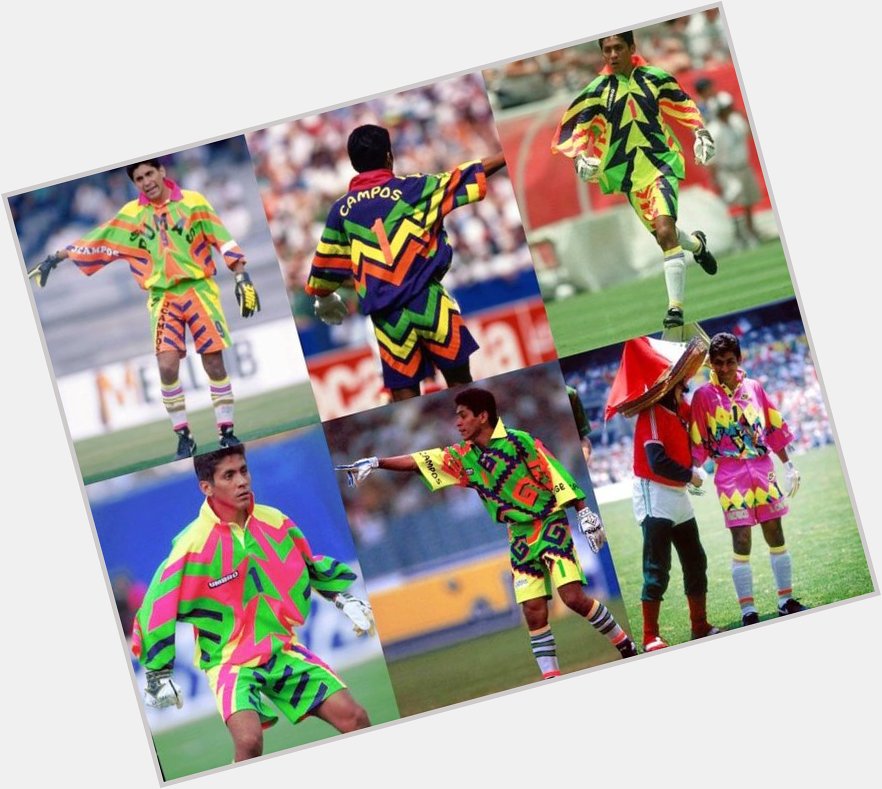 Happy Birthday To Jorge Campos \"The Colourful Keeper\" 56 Today 